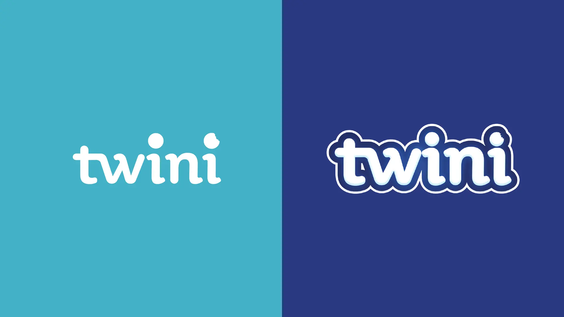 Twini Logo Redesign mit neuer und bisheriger Wortmarke