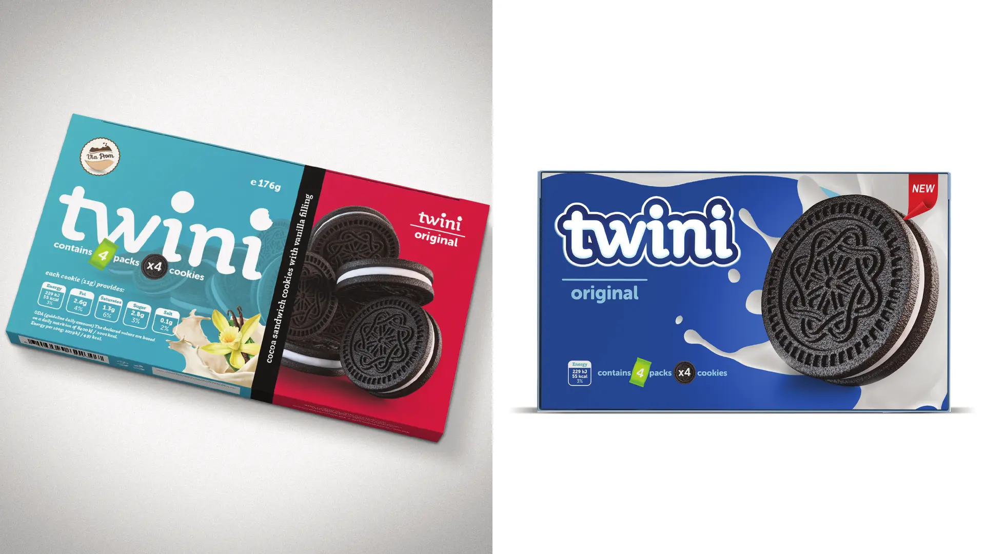 Twini Original Kekse im neuen Packaging Design